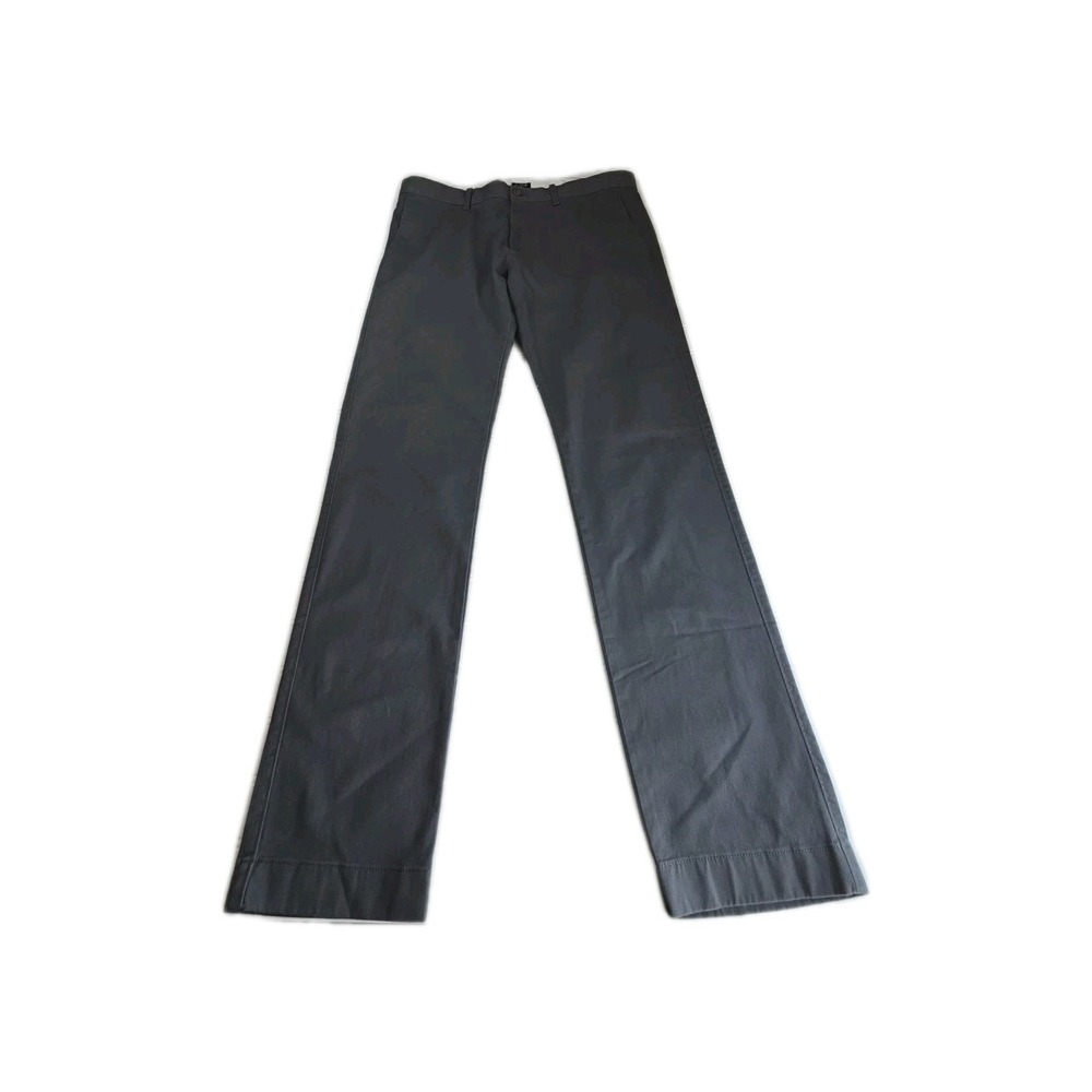 J.Crew SLIM Flex Pants Mens 34 X 34 Straight CHINO DARK GRAY NWT